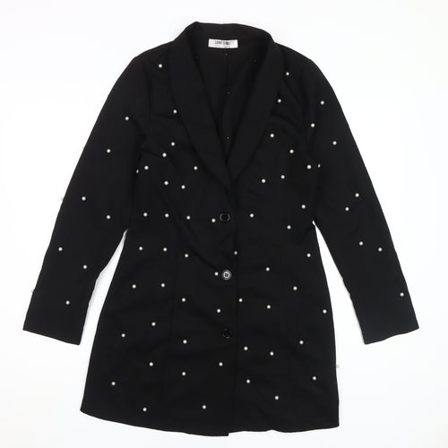 Saint Genies Women’s Black Jacket Dress Size 8