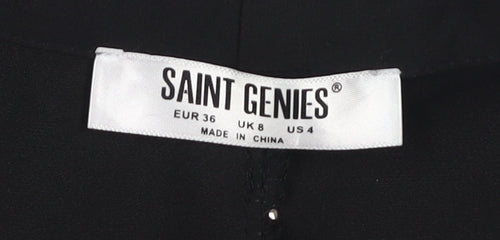 Saint Genies Women’s Black Jacket Dress Size 8