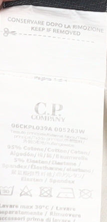 C.P. Company Boys White Polo Shirt, Size 2 Years, Logo Accent