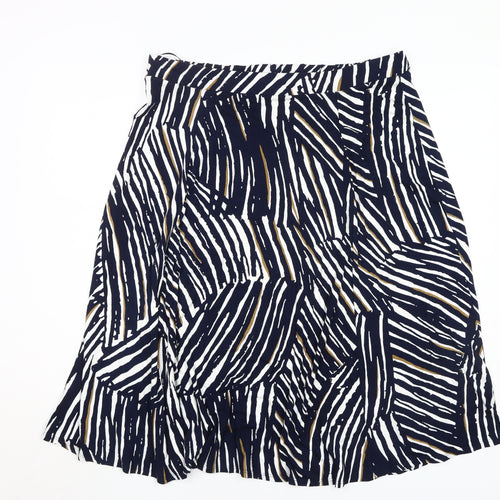 Marks and Spencer Women's Multicoloured A-Line Skirt Size 18