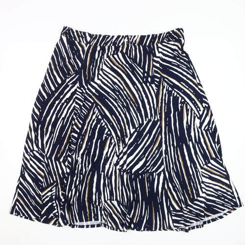 Marks and Spencer Women's Multicoloured A-Line Skirt Size 18