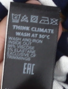 Marks and Spencer Women's Multicoloured A-Line Skirt Size 18