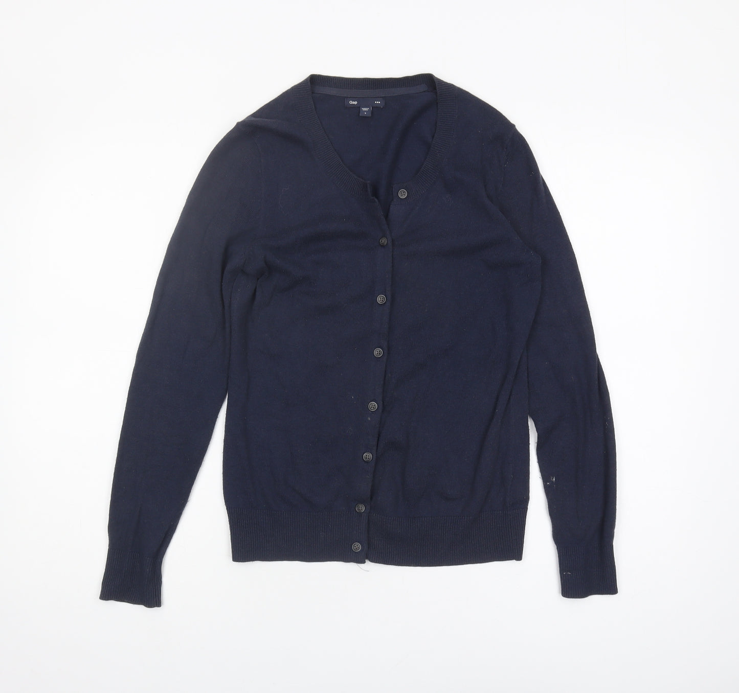 Gap Womens Blue Knit Cardigan S