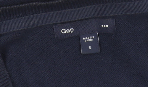 Gap Womens Blue Knit Cardigan S