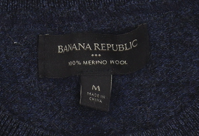 Banana Republic Women Blue M Pullover Jumper
