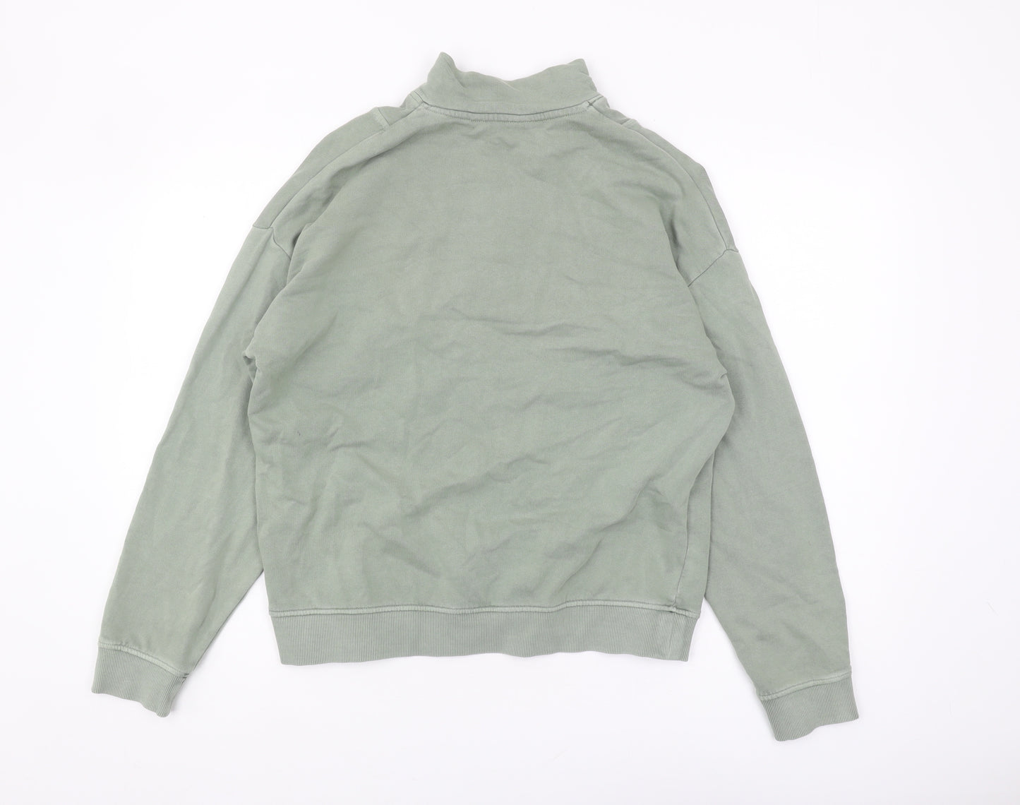 Marks and Spencer Women's Green Pullover Sweatshirt