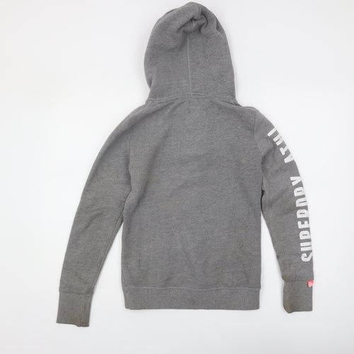 Superdry Women's Grey XS Pullover Hoodie
