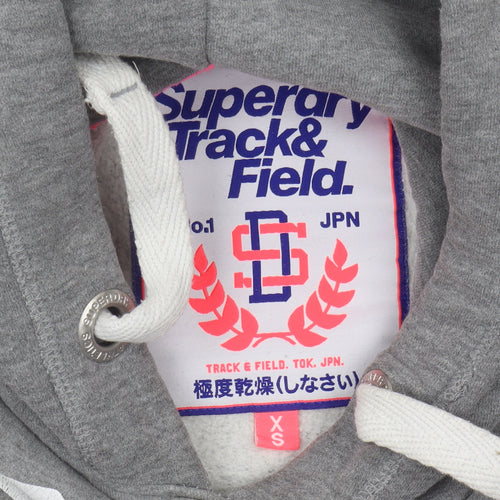 Superdry Women's Grey XS Pullover Hoodie