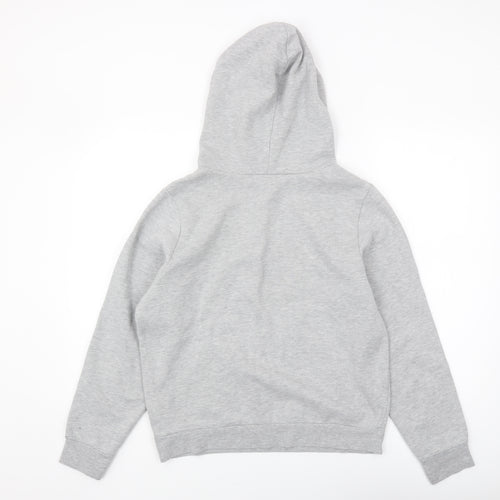 FB Sister Women's Grey Pullover Hoodie, Size S, Logo, Casual