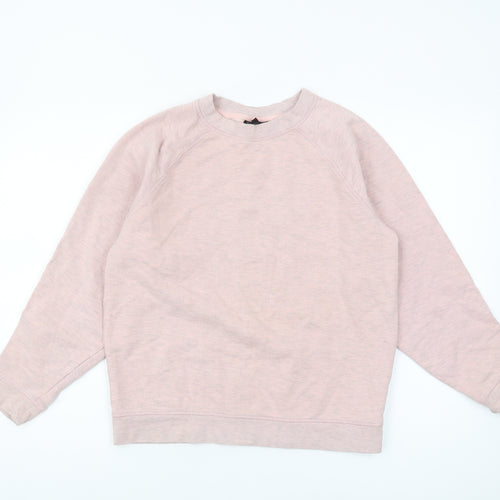 Topshop Women's Pink Pullover Sweatshirt Size 10