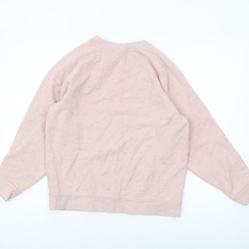 Topshop Women's Pink Pullover Sweatshirt Size 10