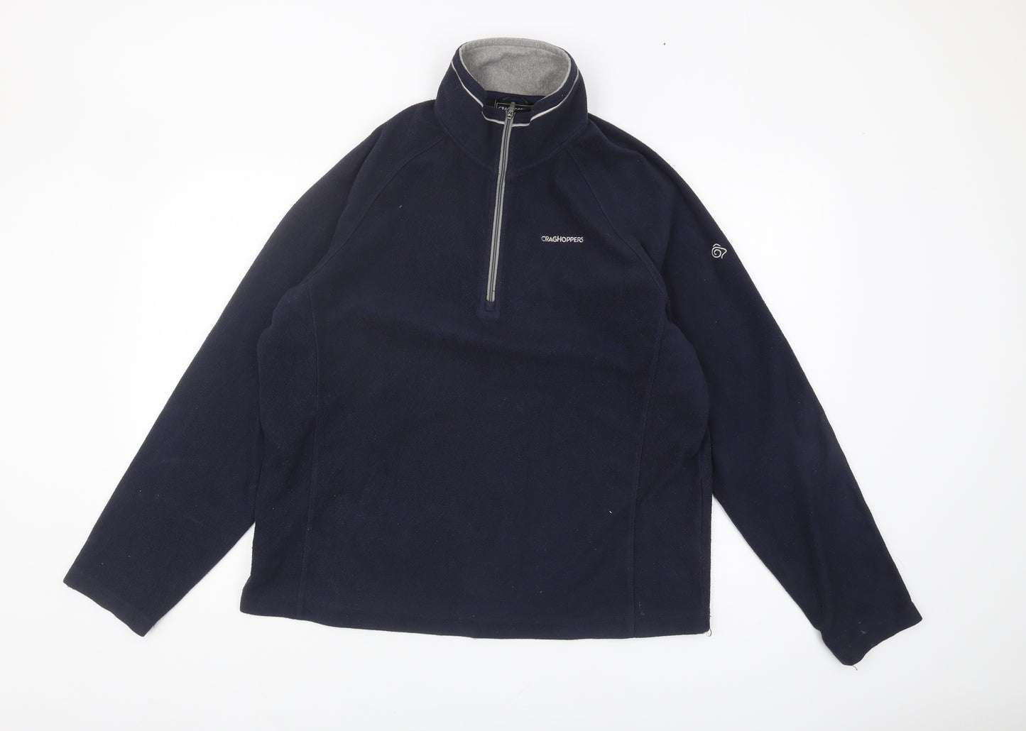 Craghoppers Men’s Blue Fleece 1/2 Zip Sweatshirt L