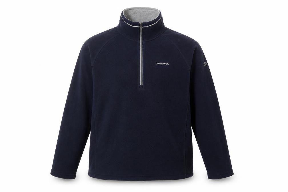 Craghoppers Men’s Blue Fleece 1/2 Zip Sweatshirt L