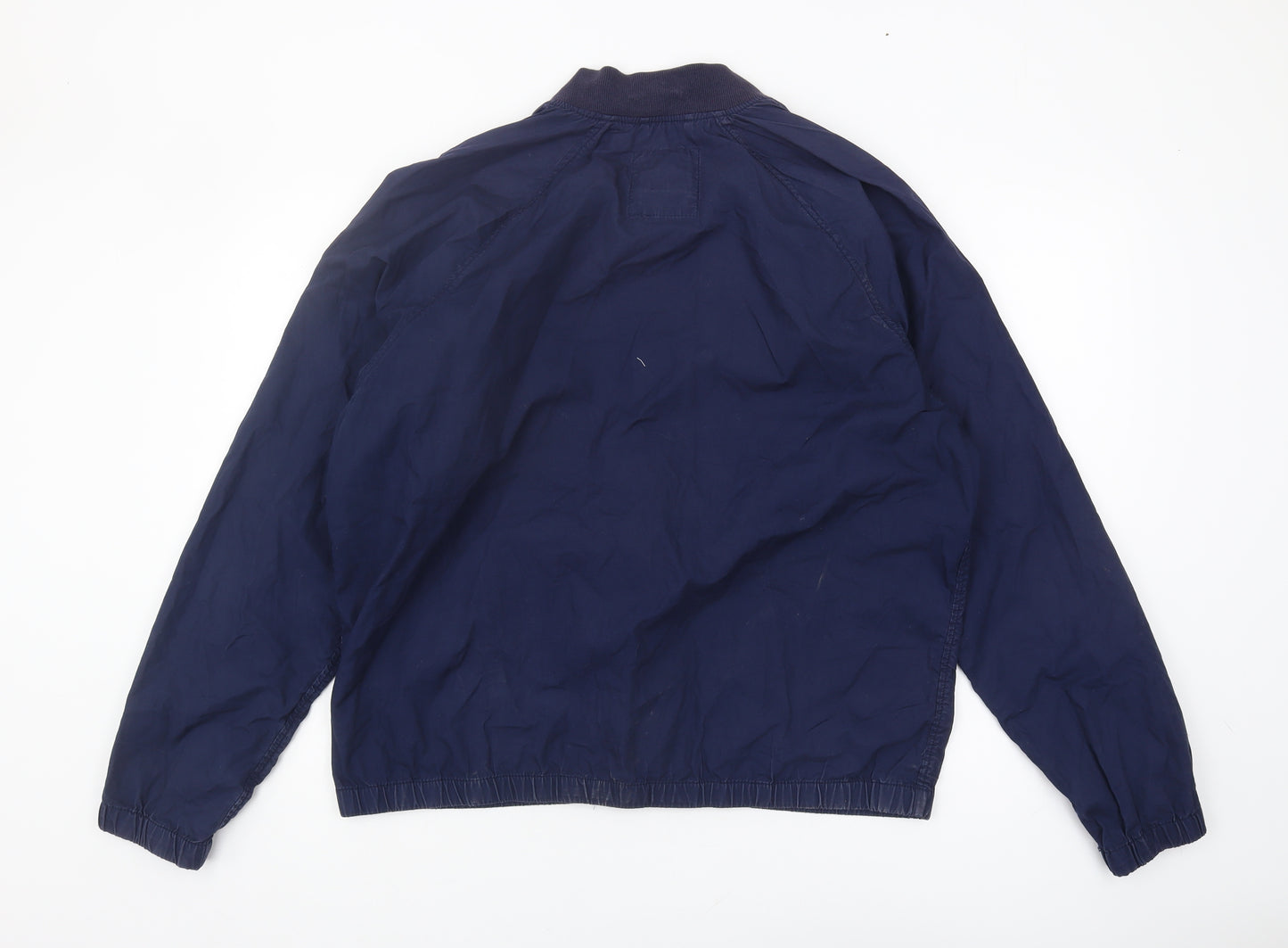 Gap Men's XL Blue Bomber Jacket - Casual Style