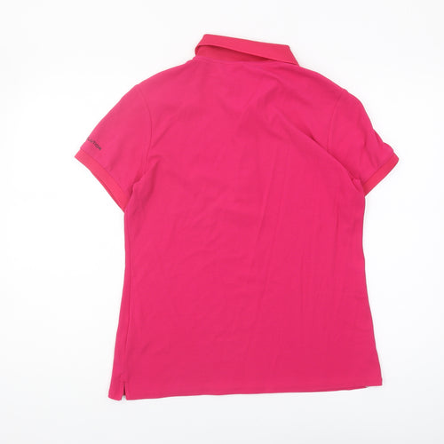 Musto Women's Pink Polo Shirt Size 14, Casual and Chic