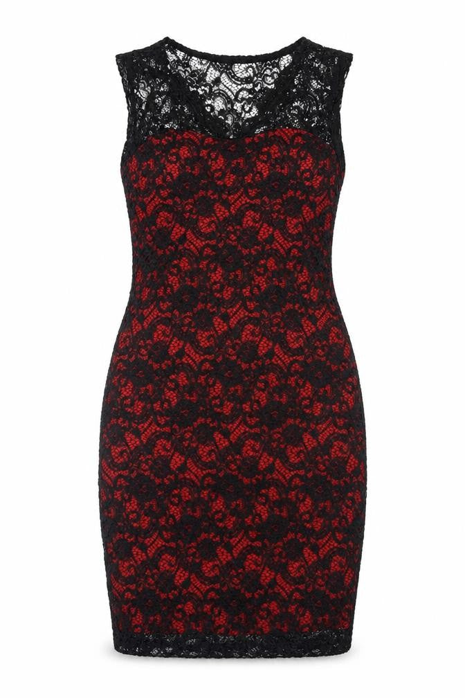 Joe Browns Red Bodycon Dress, Size 10, Women's Stylish