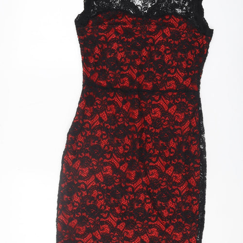 Joe Browns Red Bodycon Dress, Size 10, Women's Stylish