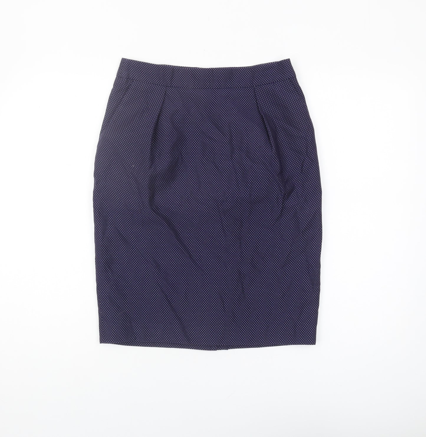 Reiss Women's Blue Knee Length Pencil Skirt, Size 10