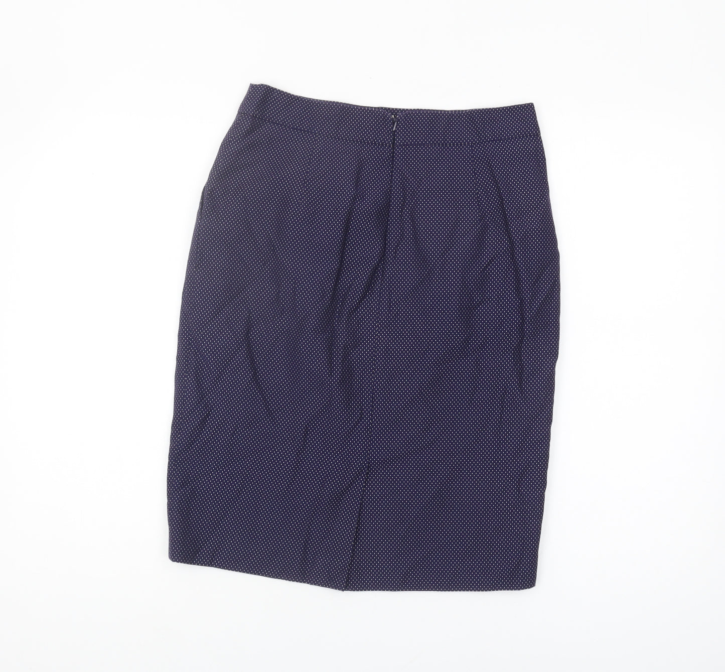 Reiss Women's Blue Knee Length Pencil Skirt, Size 10