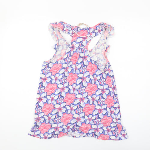 Mandaray Women's Multicoloured Floral Tank, Size 10