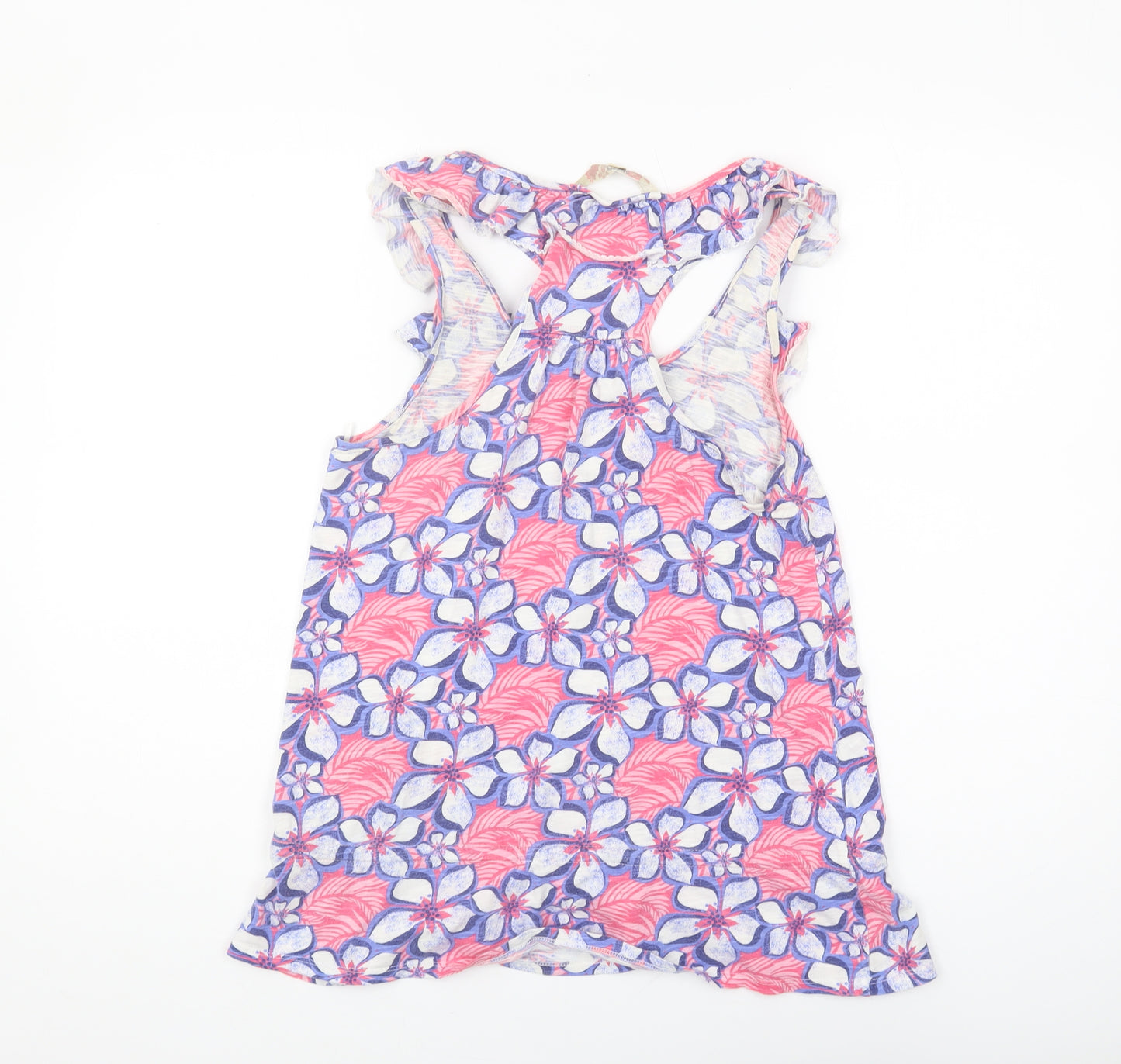 Mandaray Women's Multicoloured Floral Tank, Size 10