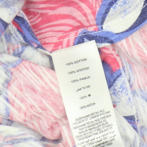 Mandaray Women's Multicoloured Floral Tank, Size 10