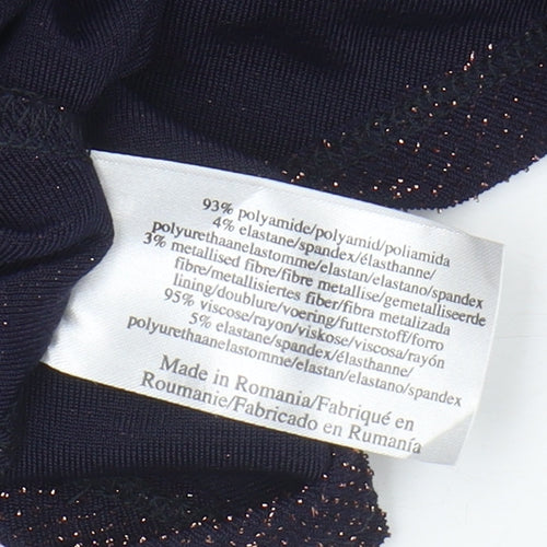 Laura Ashley Women's Black Cowl Neck Top UK 16