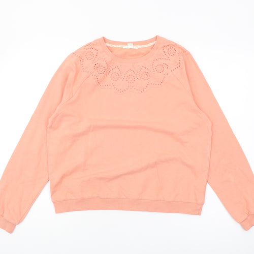Marks and Spencer Women’s Pink Pullover Sweatshirt Size 12