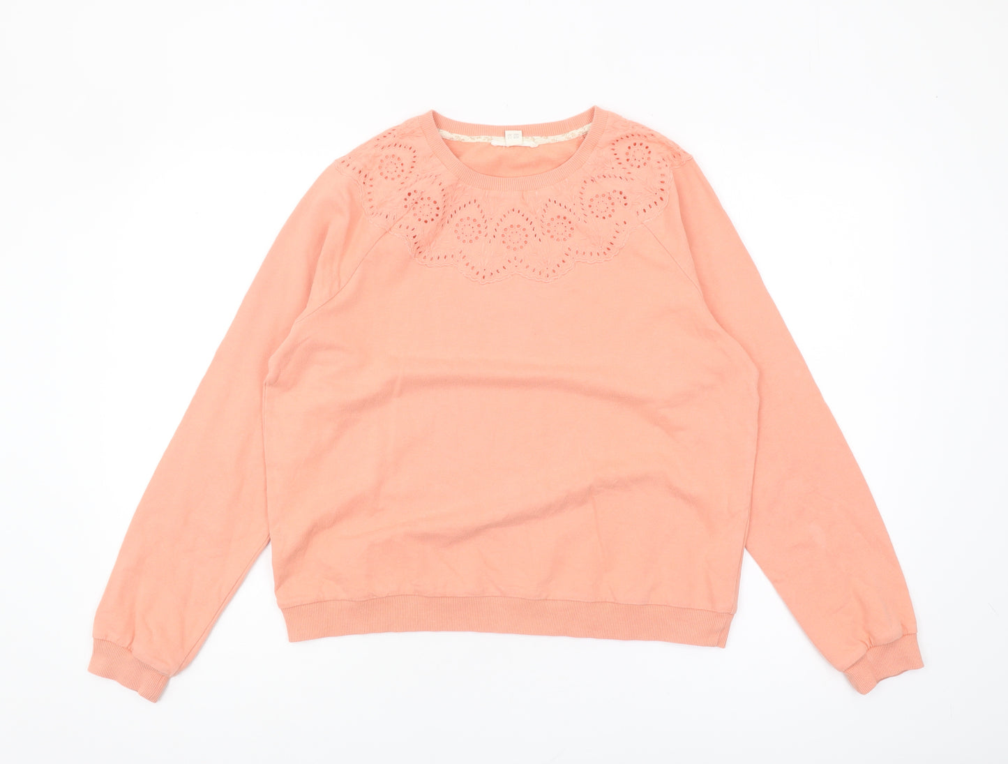 Marks and Spencer Women’s Pink Pullover Sweatshirt Size 12