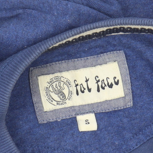 Fat Face Men's Blue Henley T-Shirt, Size S