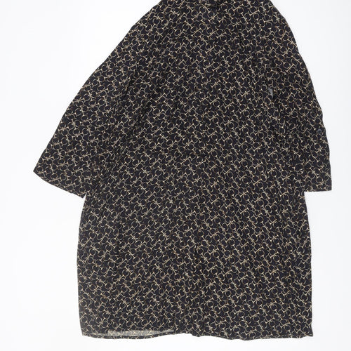 Hobbs Women's Multicoloured Geometric Blouse, Size 10