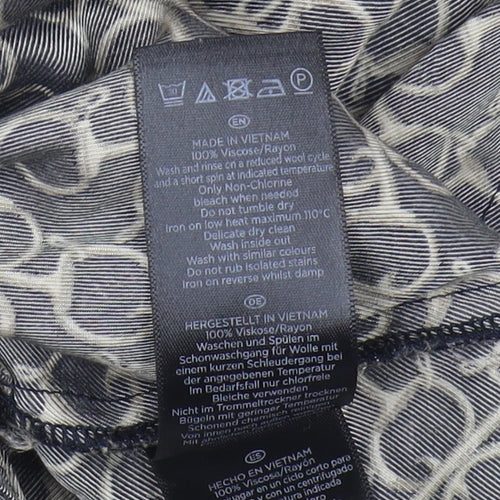 Hobbs Women's Multicoloured Geometric Blouse, Size 10