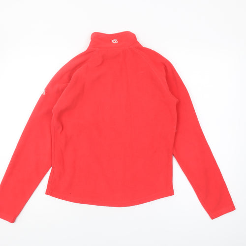 Craghoppers Boys Red 1/2 Zip Fleece Sweatshirt 13 Years