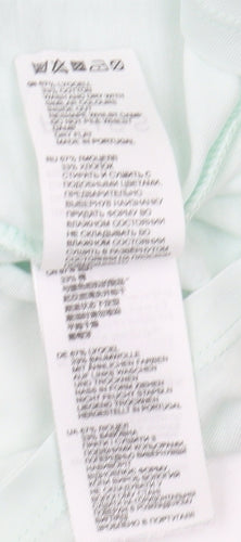 Reiss Women's Green Medium Cotton T-Shirt Classic Fit