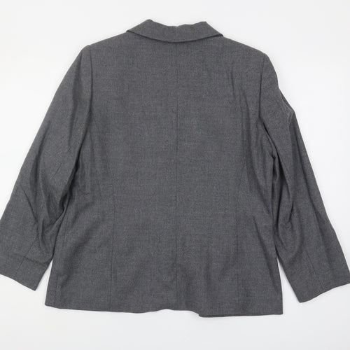 Eastex Women's Grey Blazer Size 12