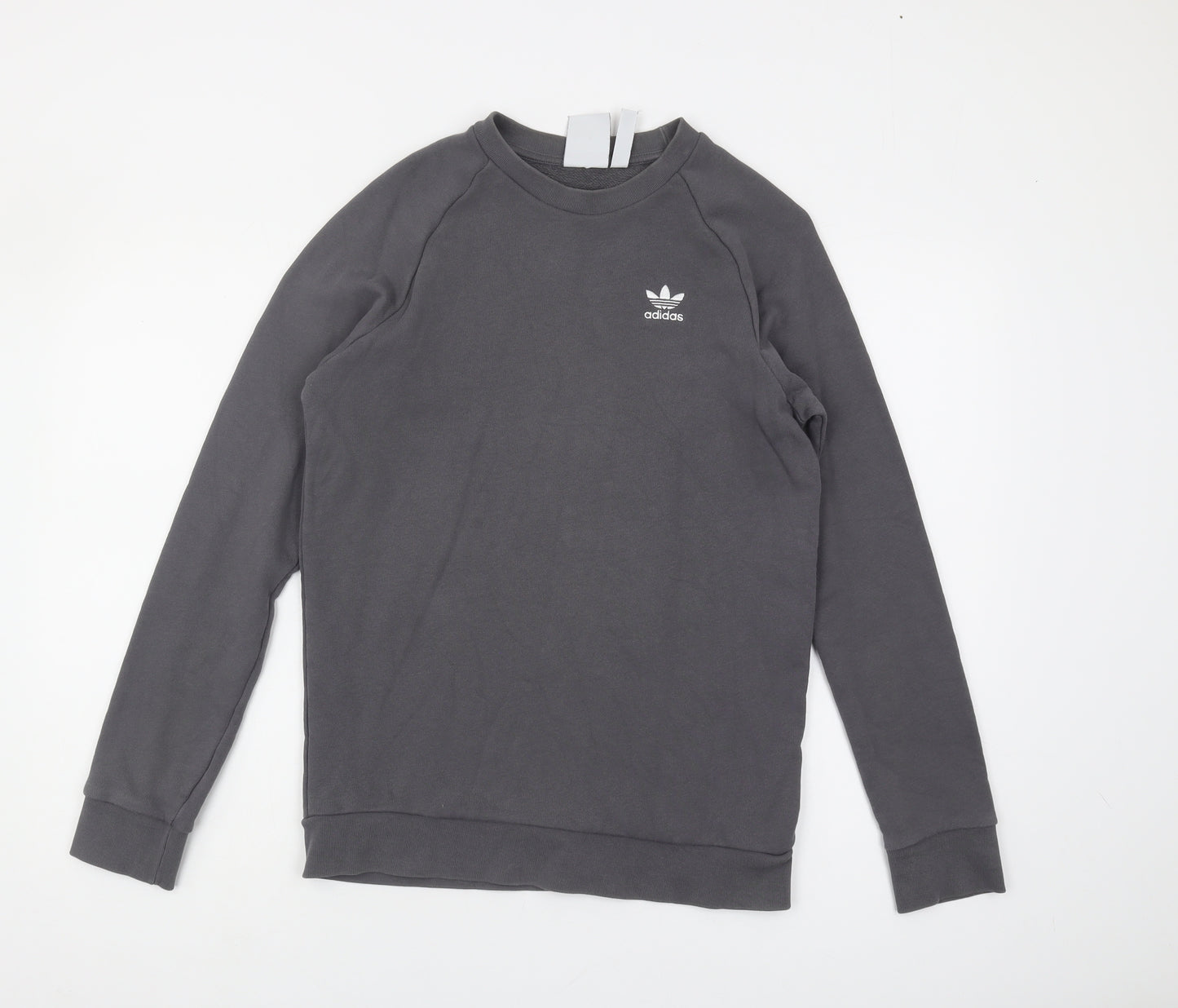 Adidas Men's Grey Pullover Sweatshirt XS