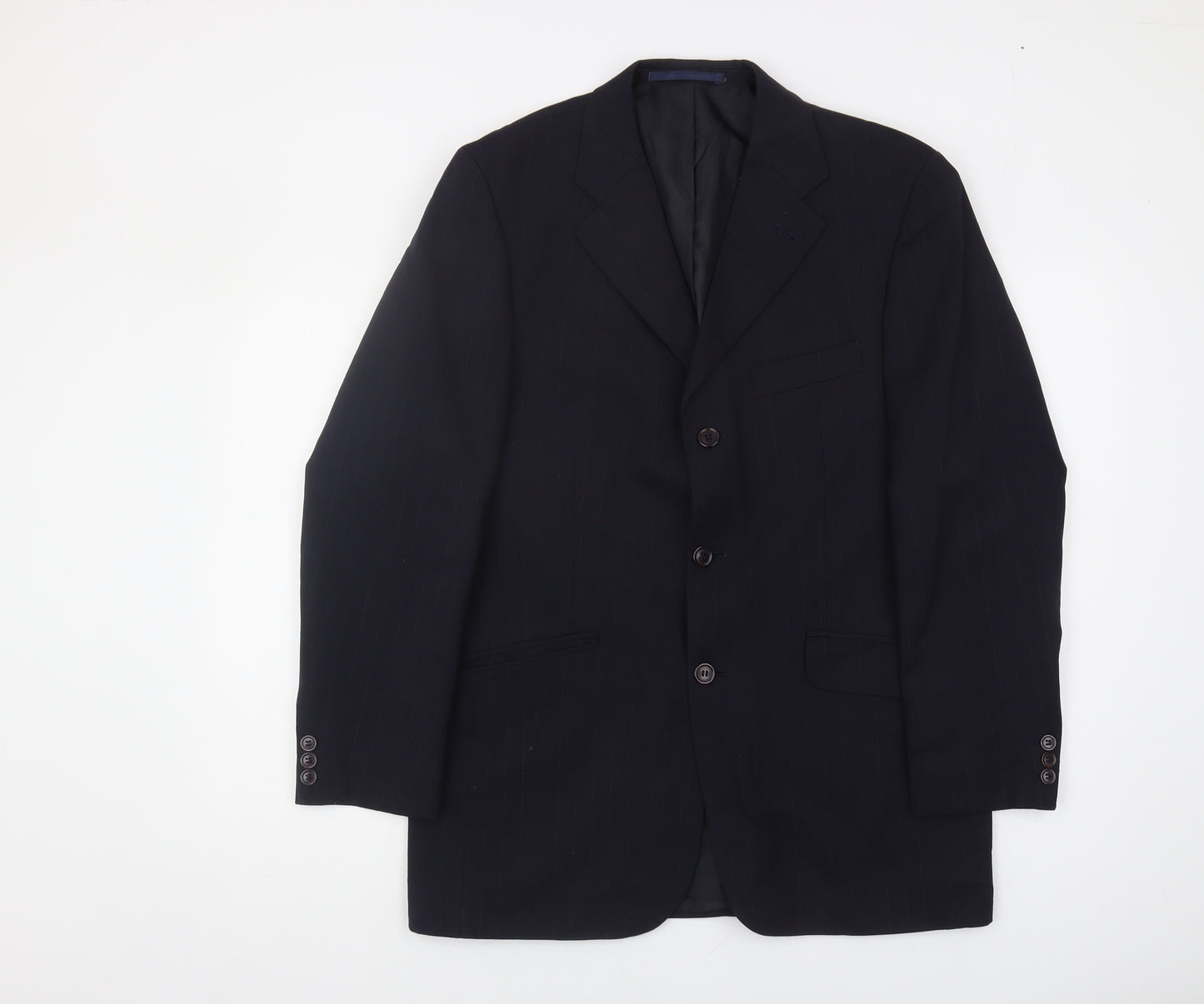 Jeff Banks Men's Blue Blazer 38 Jacket Business Formal