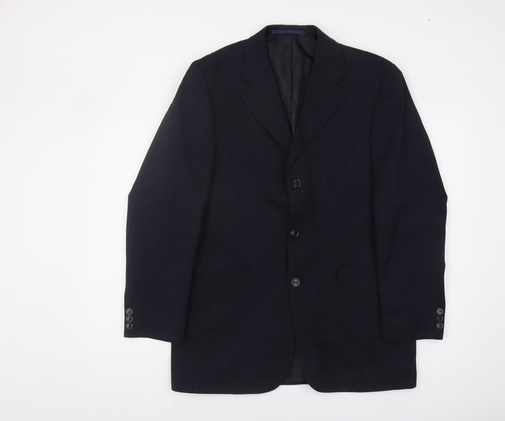 Jeff Banks Men's Blue Blazer 38 Jacket Business Formal