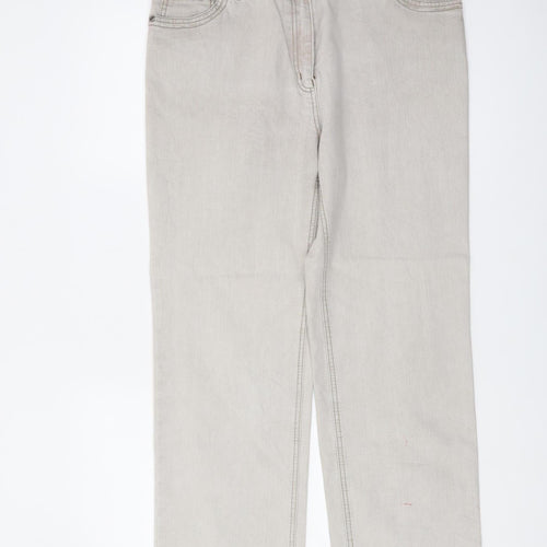Boden Women's Beige Straight Jeans Size 20 Classic Style