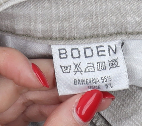 Boden Women's Beige Straight Jeans Size 20 Classic Style