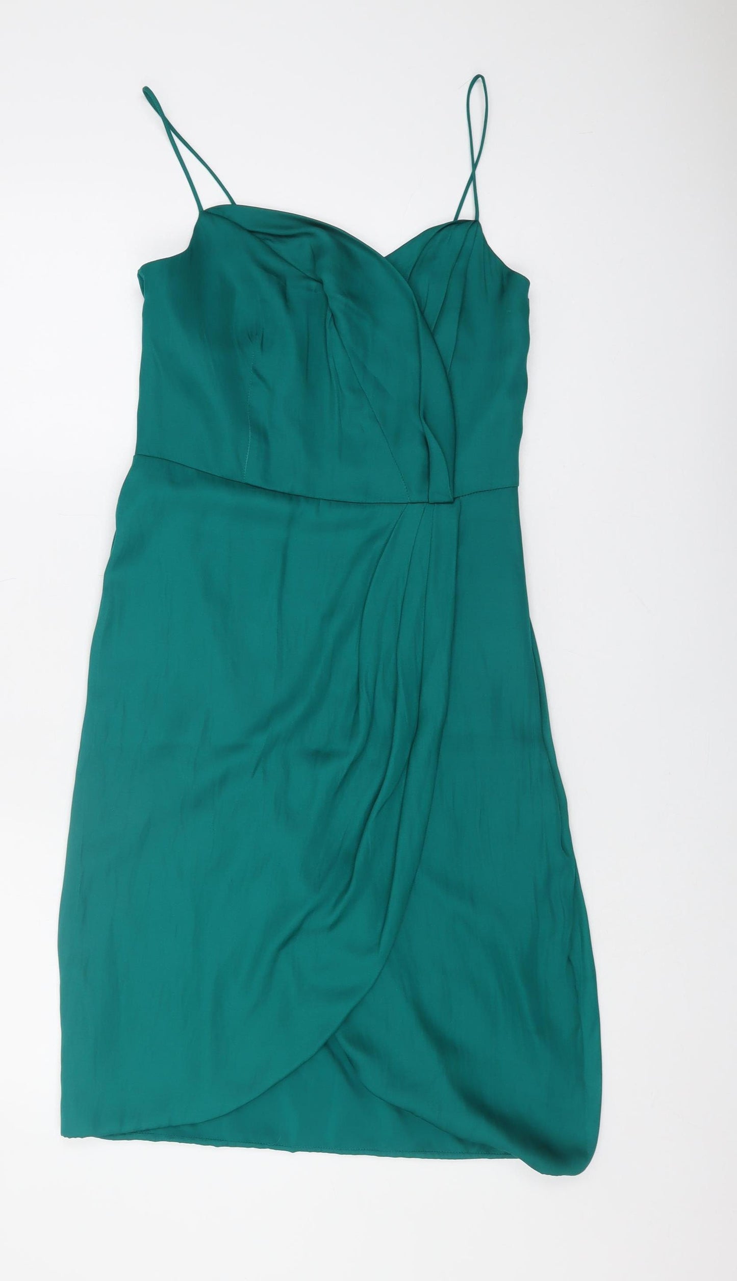 Banana Republic Women's Green Slip Dress - Size 4