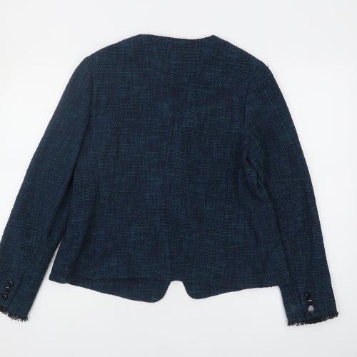 L.K. Bennett Women's Blue Blazer Size 14