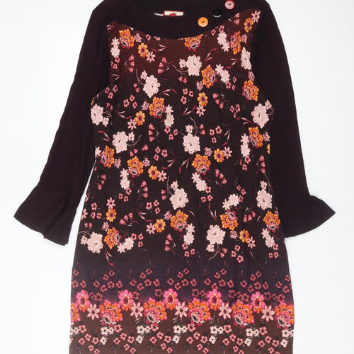 Joe Browns Women's Multicoloured Floral Dress, Size 14