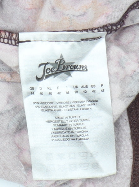 Joe Browns Women's Multicoloured Floral Dress, Size 14