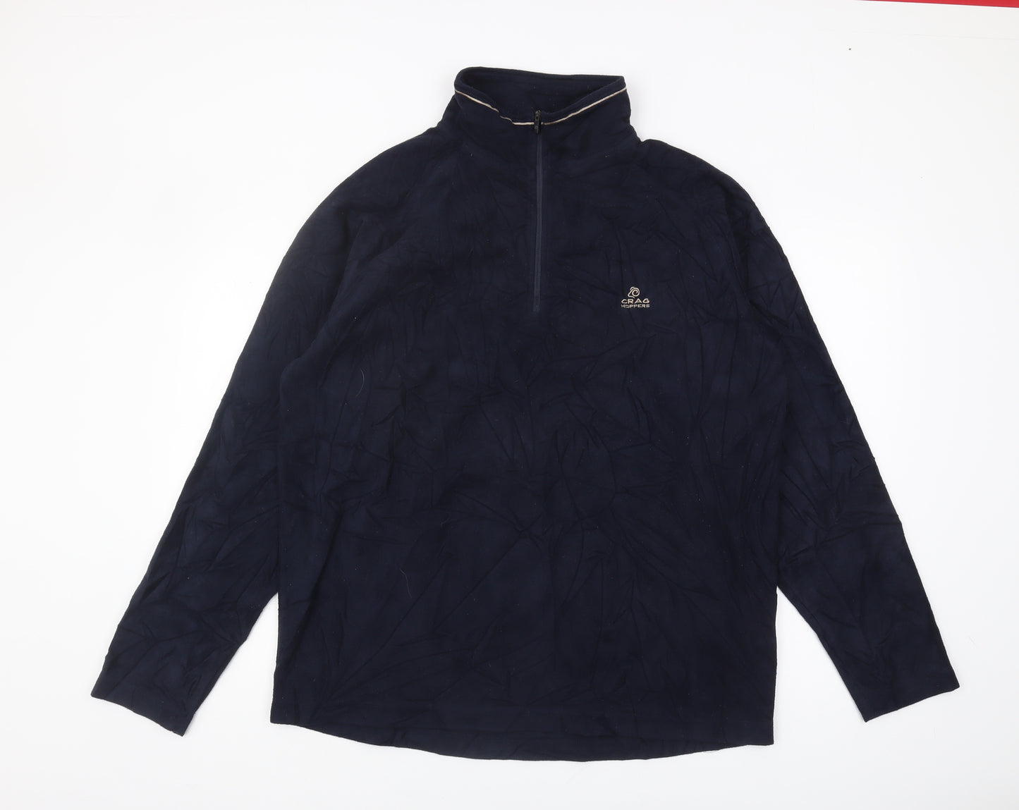 Craghoppers Men's Blue XL 1/4 Zip Sweatshirt