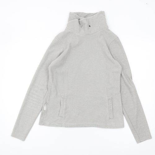 Mountain Warehouse Women's Grey Cowl Neck Sweatshirt Size 10