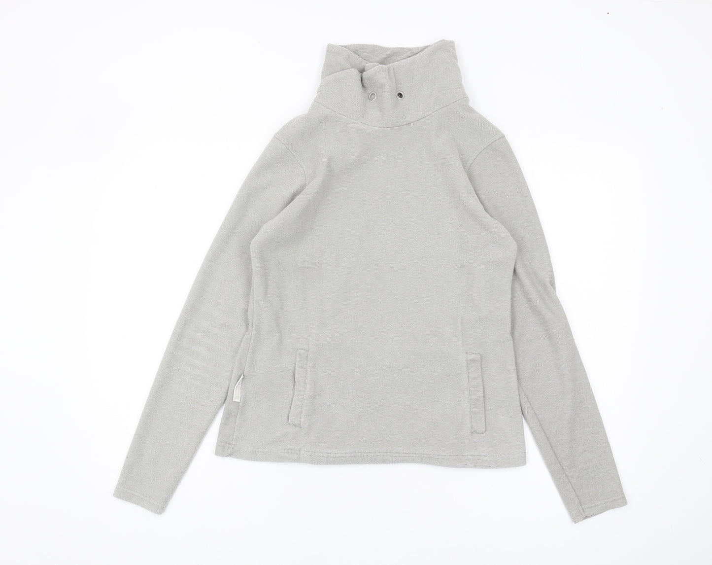 Mountain Warehouse Women's Grey Cowl Neck Sweatshirt Size 10