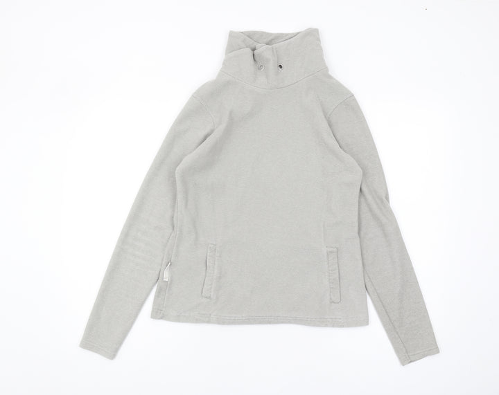 Mountain Warehouse Women's Grey Cowl Neck Sweatshirt Size 10
