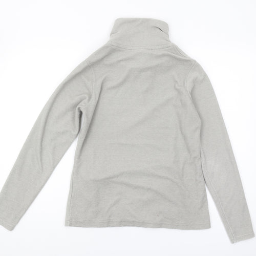 Mountain Warehouse Women's Grey Cowl Neck Sweatshirt Size 10