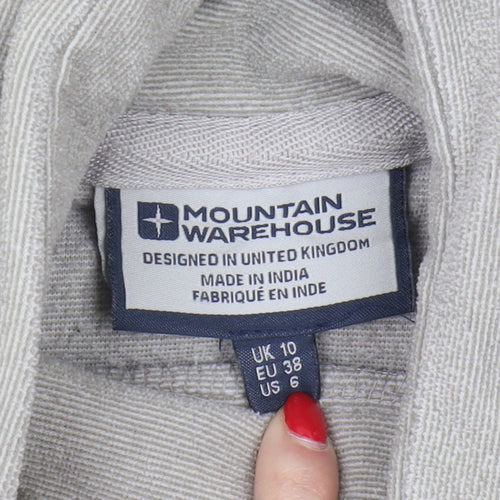 Mountain Warehouse Women's Grey Cowl Neck Sweatshirt Size 10